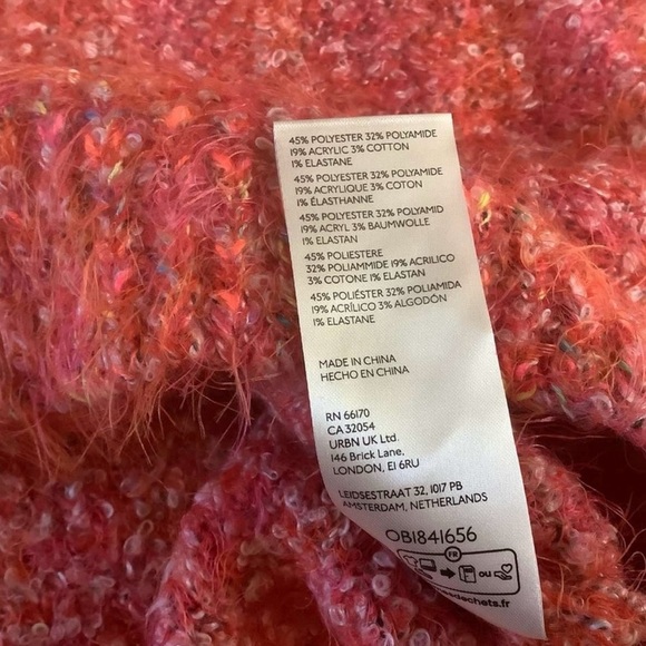 NEW Free People Stardust Crop Super Soft Red
Pullover Sweater Women Size Small - Picture 4 of 13